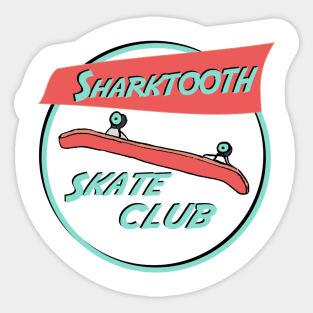 Skate Club Logo (Left Pocket) Sticker